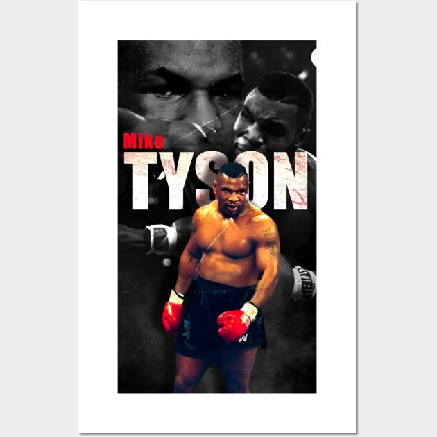 The Champ Mike Tyson Wall Art by Fit-Flex